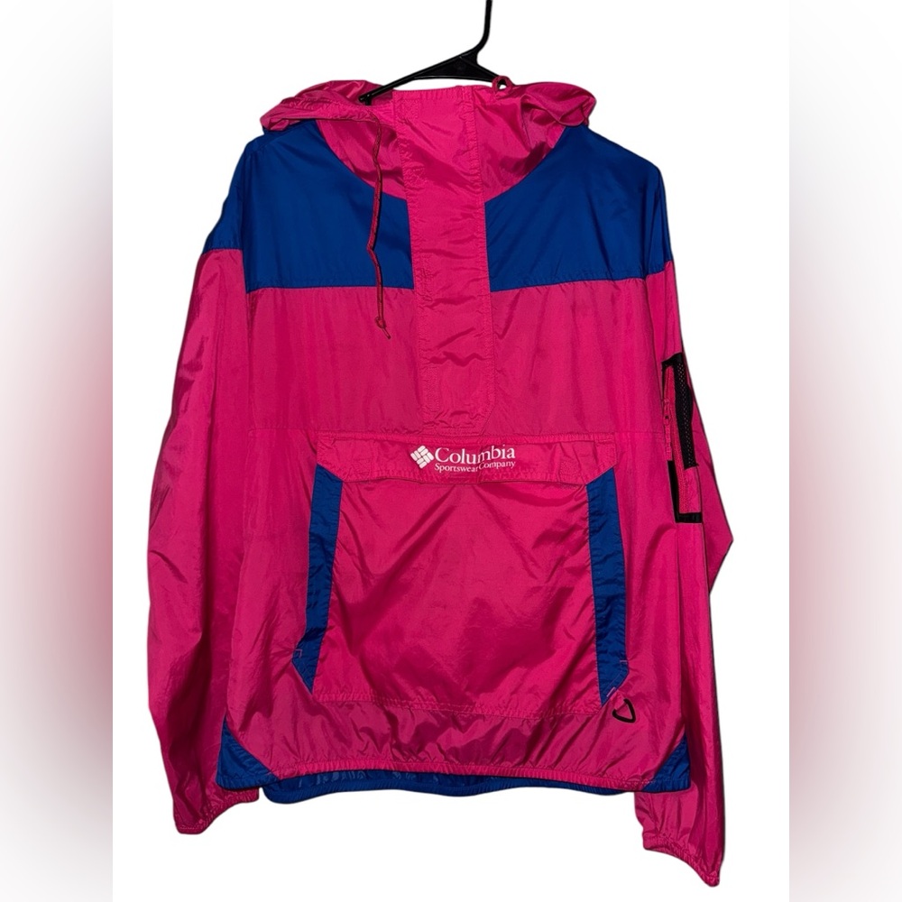Women’s Columbia rain jacket, size medium